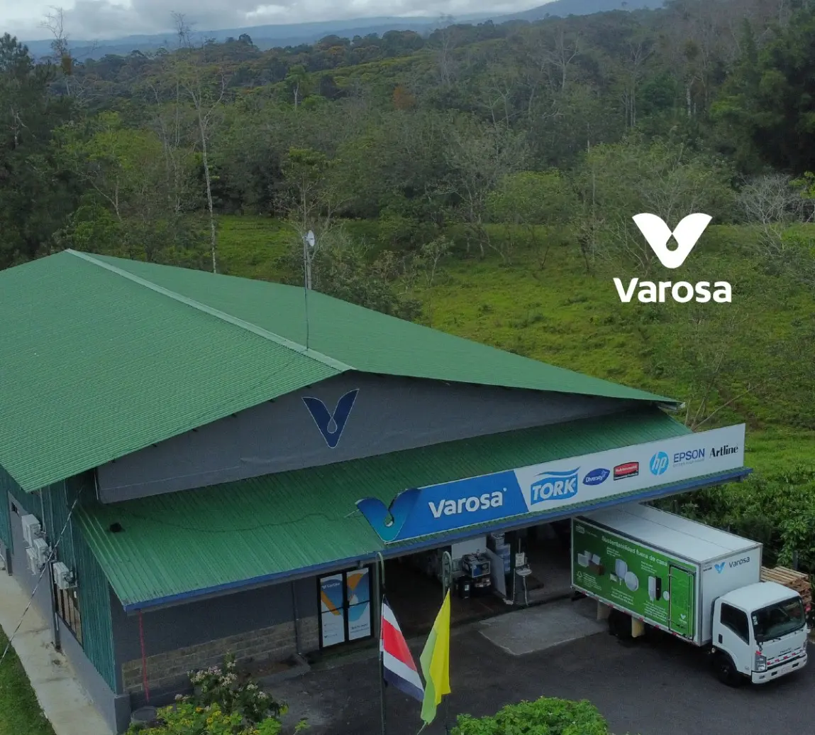 Vista aérea de las instalaciones de VAROSA